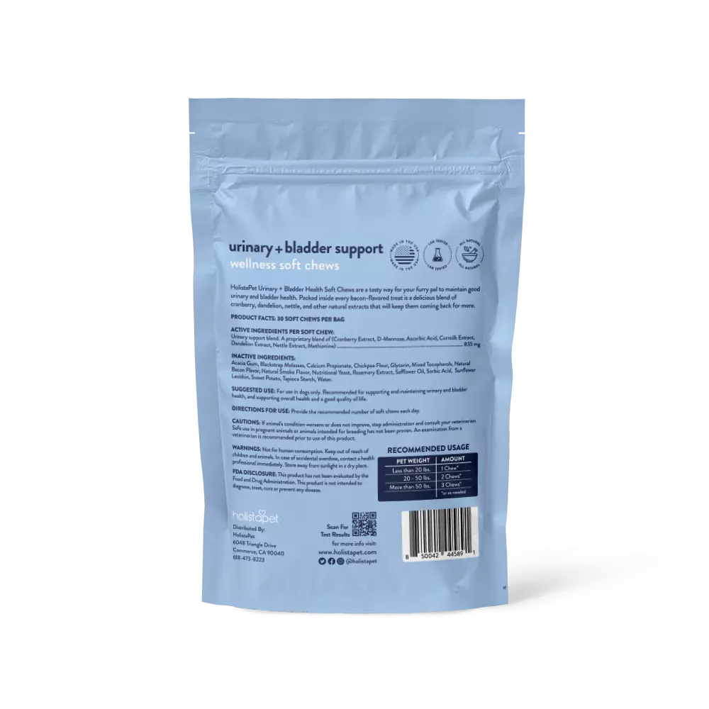 Urinary + Bladder Support Soft Chews for Dogs - Image 3